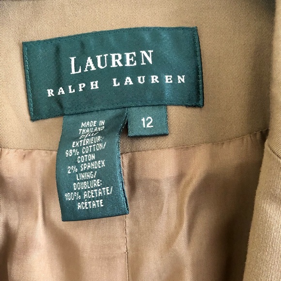 Lands' End Women's Tan Blazer - Picture 3 of 12